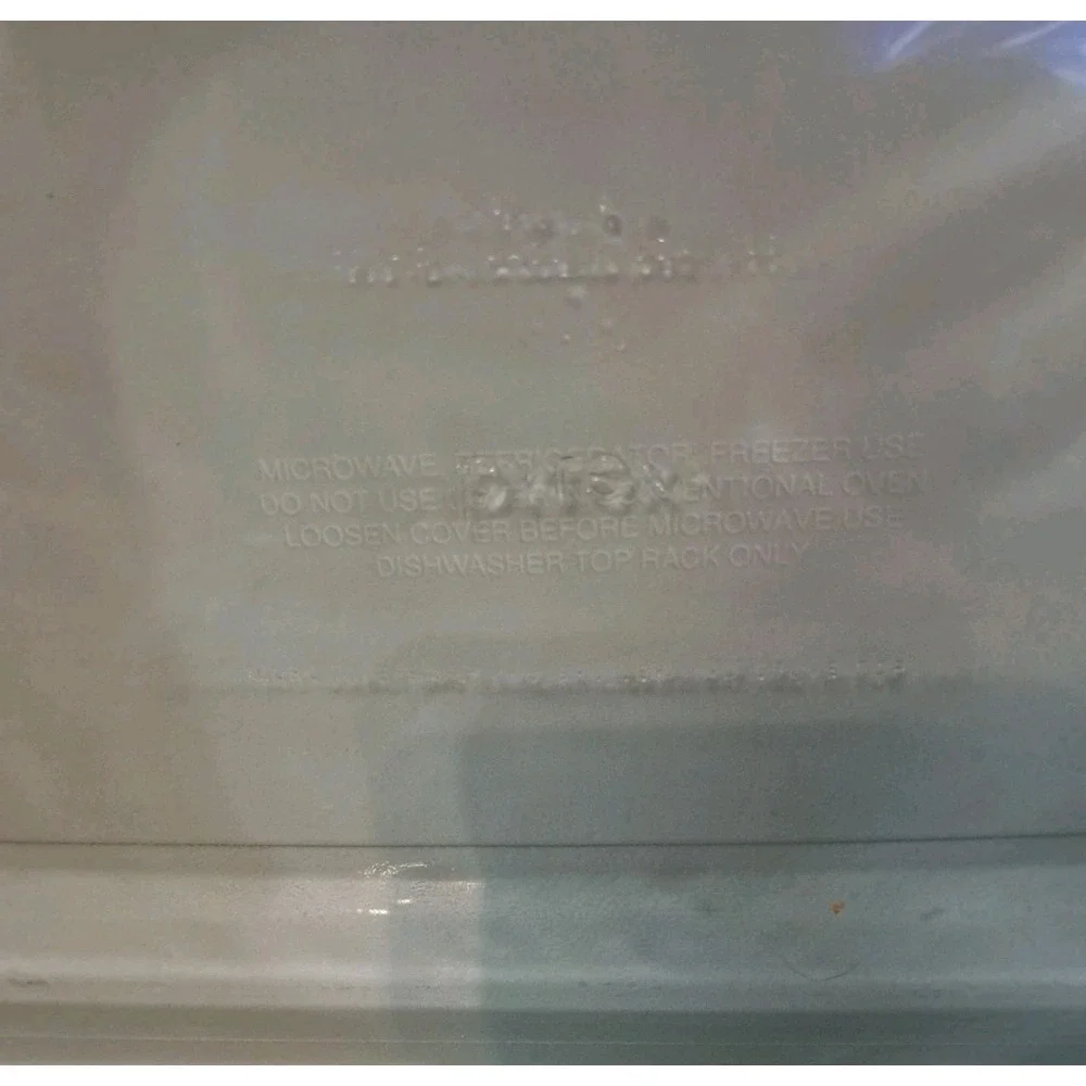 Pyrex CASSEROLE BAKING DISH & Sage Green Lid 13x9x2